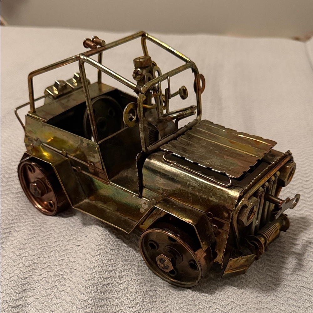 Metal music Jeep art